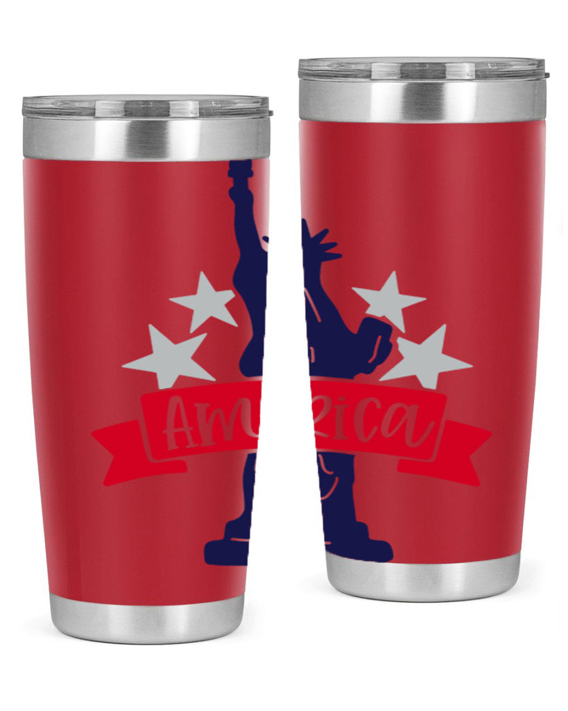 America Style 145#- Fourt Of July- Tumbler
