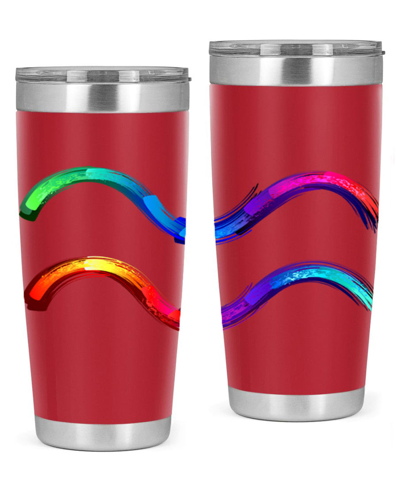 Aquarius 69#- zodiac- Tumbler