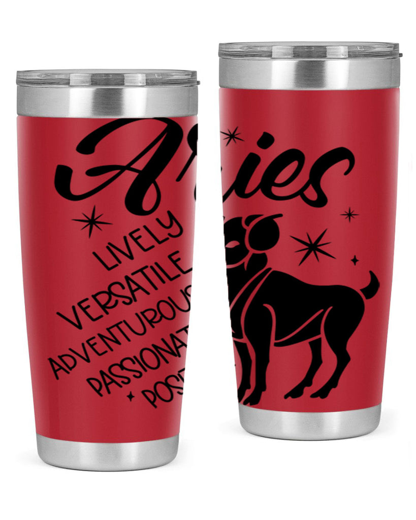 Aries 100#- zodiac- Tumbler