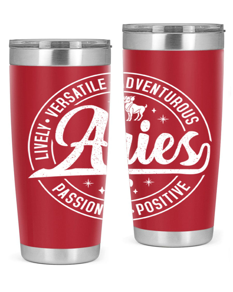 Aries 103#- zodiac- Tumbler