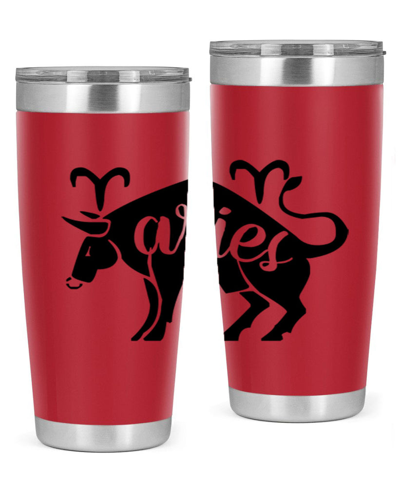 Aries 104#- zodiac- Tumbler