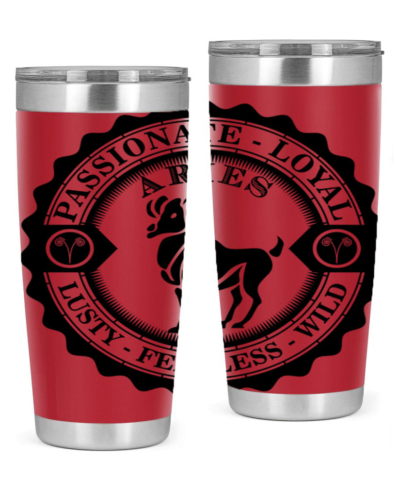 Aries 3#- zodiac- Tumbler