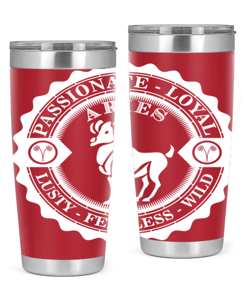 Aries 4#- zodiac- Tumbler