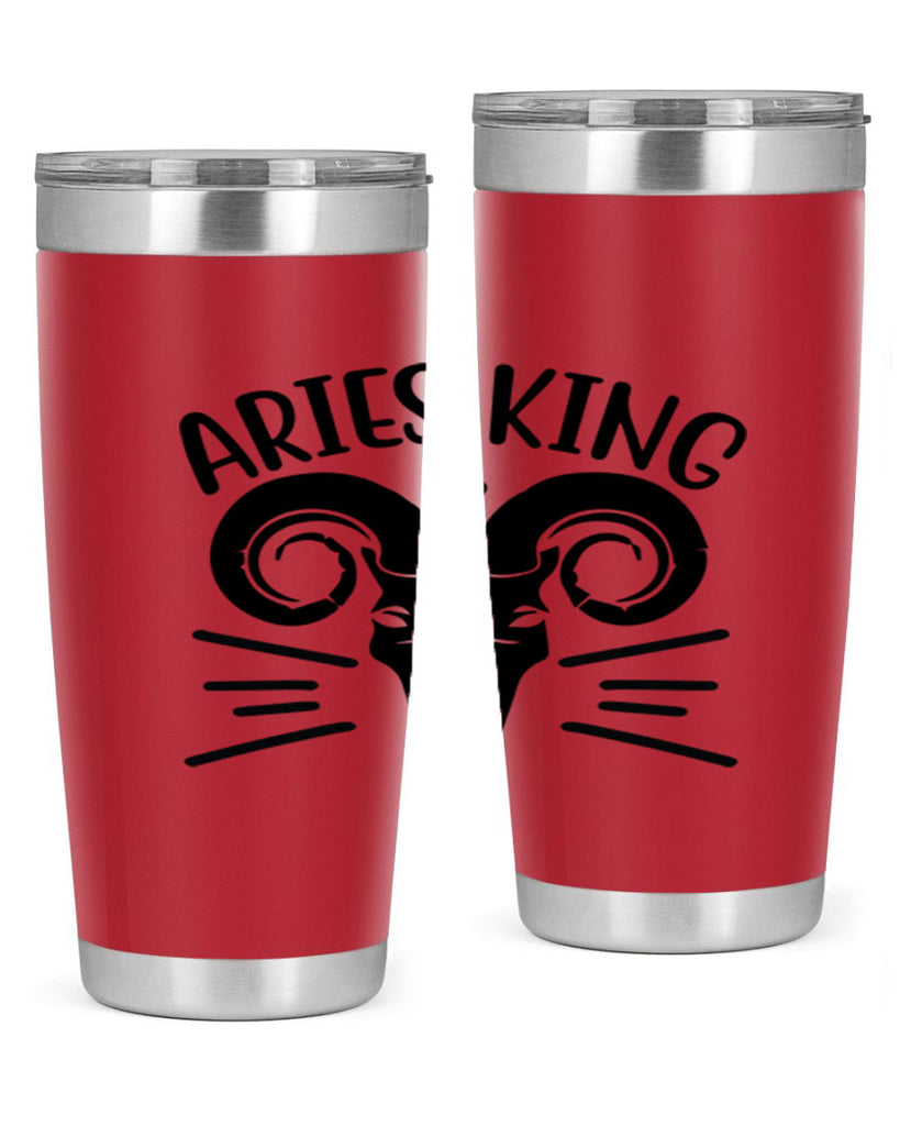 Aries king 109#- zodiac- Tumbler