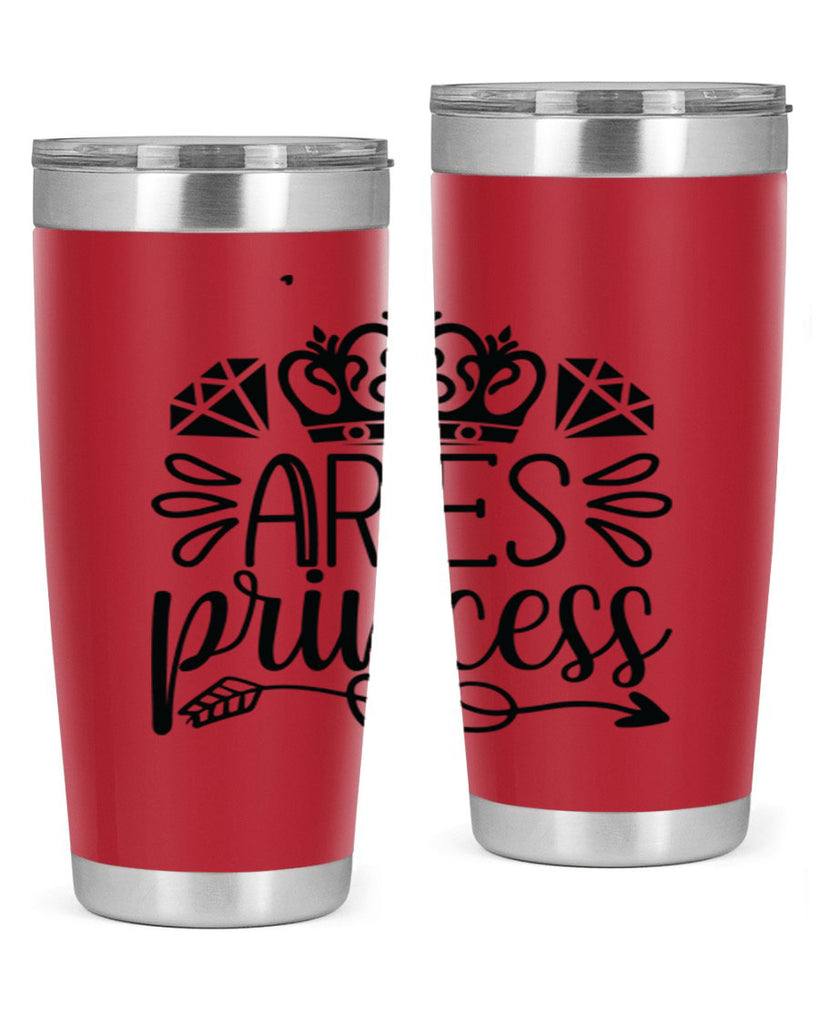 Aries princess 114#- zodiac- Tumbler