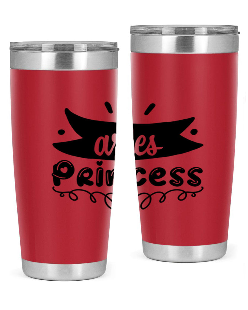 Aries princess 116#- zodiac- Tumbler