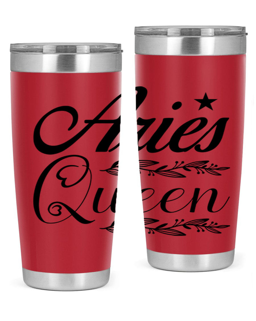 Aries queen 119#- zodiac- Tumbler