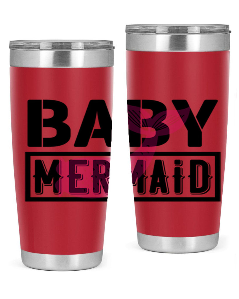 Baby mermaid 29#- mermaid- Tumbler