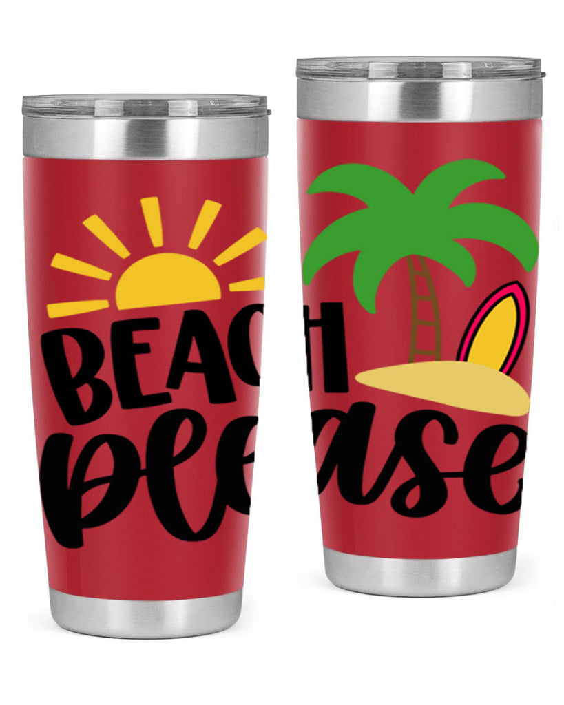 Beach Please Style 51#- summer- Tumbler