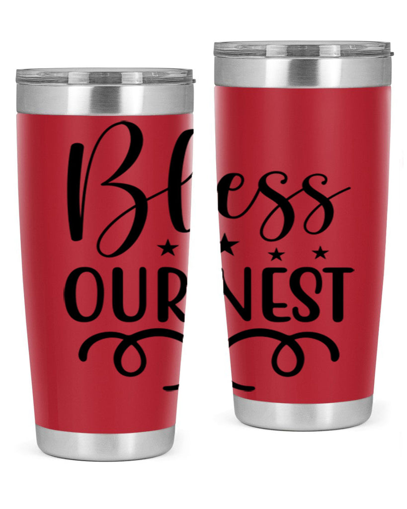 Bless Our Nest 50#- spring- Tumbler