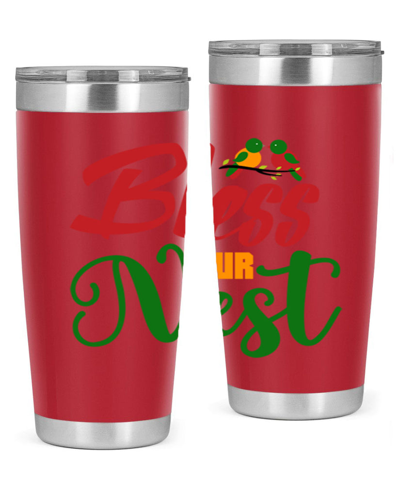 Bless Our Nest 67#- spring- Tumbler
