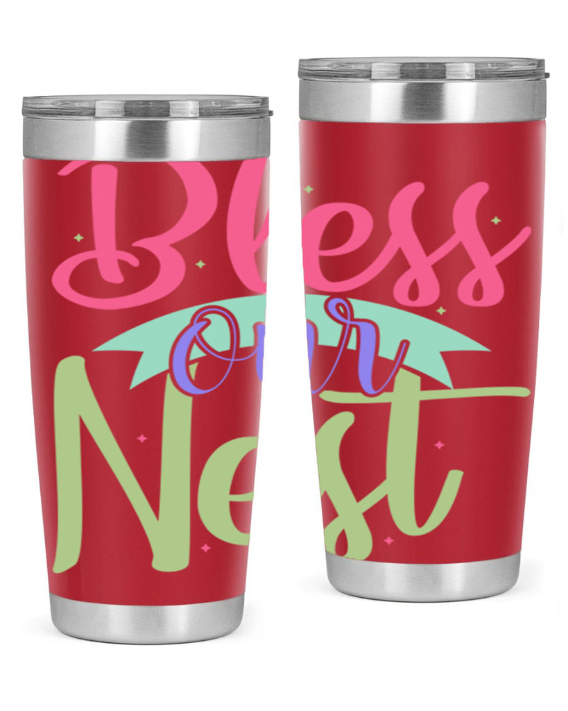 Bless our nest 49#- spring- Tumbler