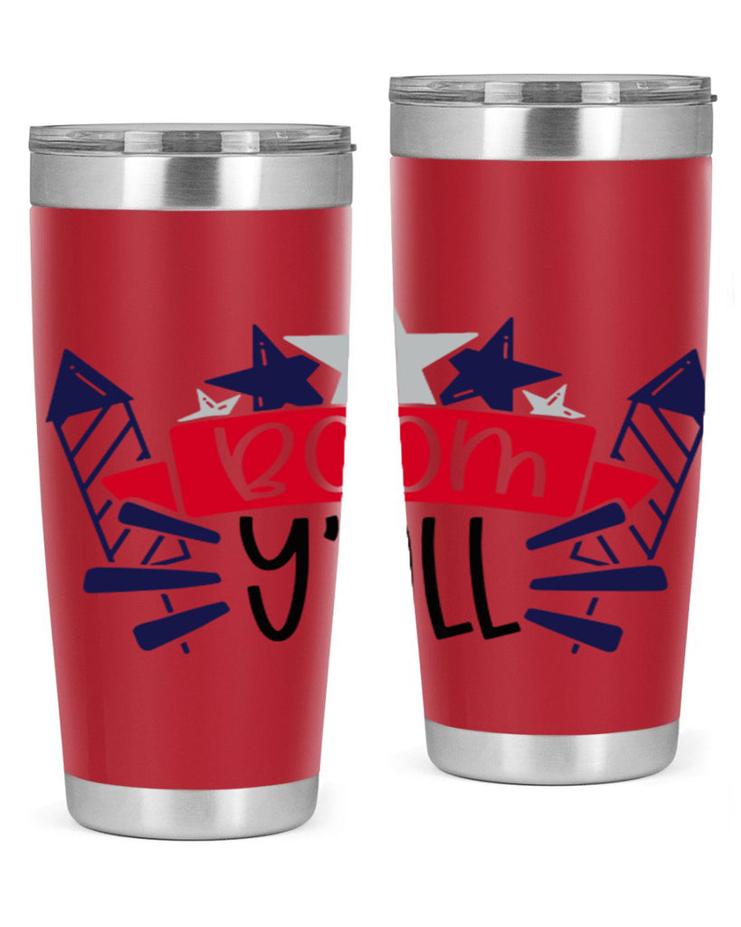 Boom Yall Style 146#- Fourt Of July- Tumbler
