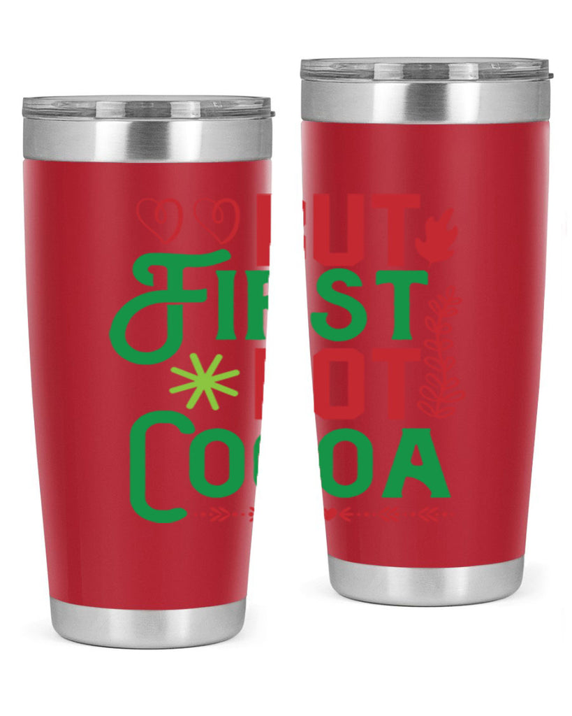 But First Hot Cocoa 32#- winter- Tumbler