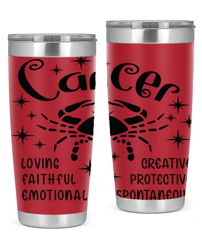 Cancer 144#- zodiac- Tumbler