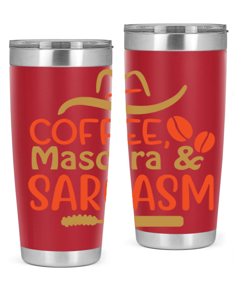 Coffee Mascara Sarcasm 21#- fashion- Cotton Tank