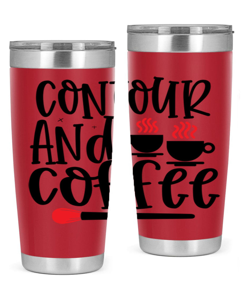 Contour And Coffee Style 242#- make up- Tumbler