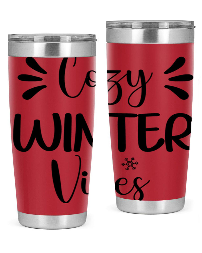Cozy Winter Vibes76#- winter- Tumbler