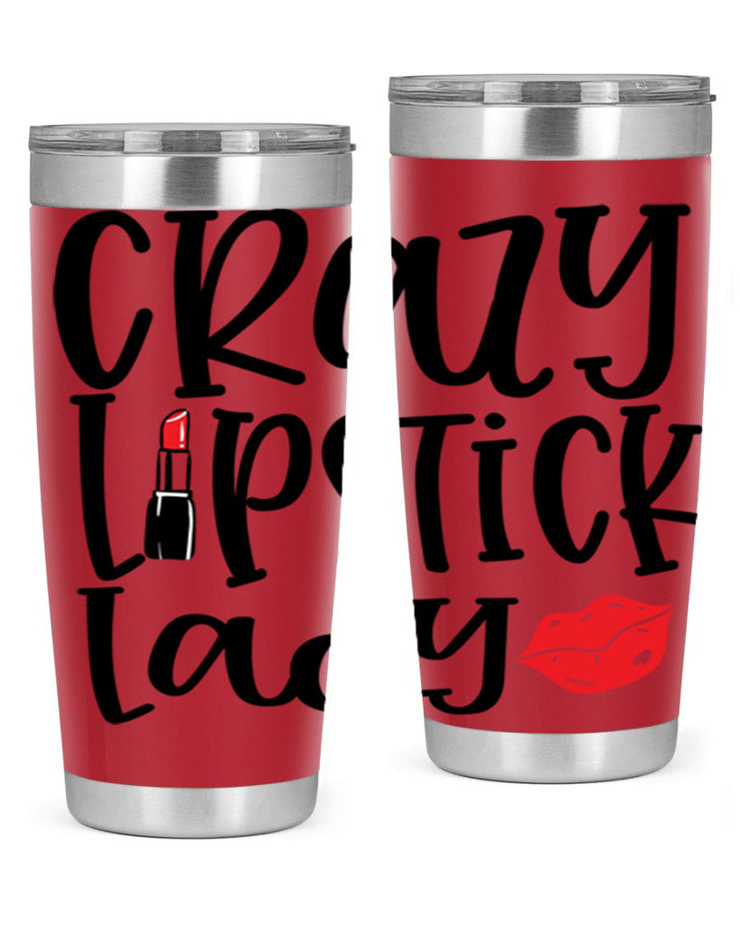 Crazy Lipstick Lady Style 240#- make up- Tumbler