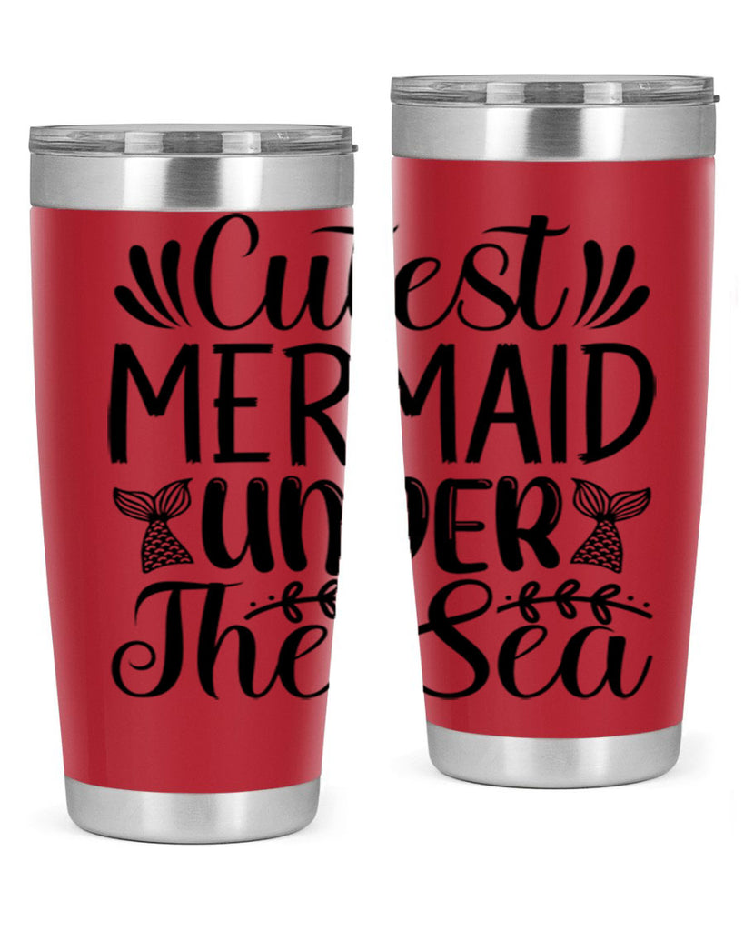 Cutest Mermaid Under The Sea 108#- mermaid- Tumbler