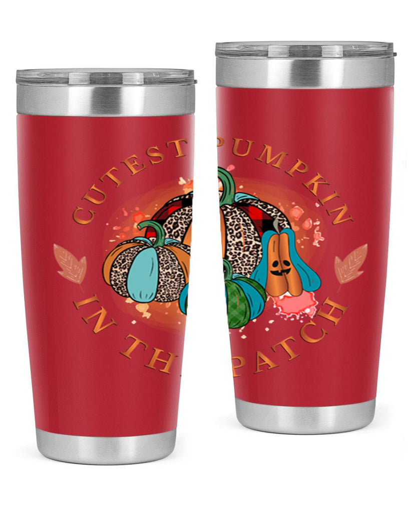 Cutest Pumpkin in the Patch 65#- fall- Tumbler