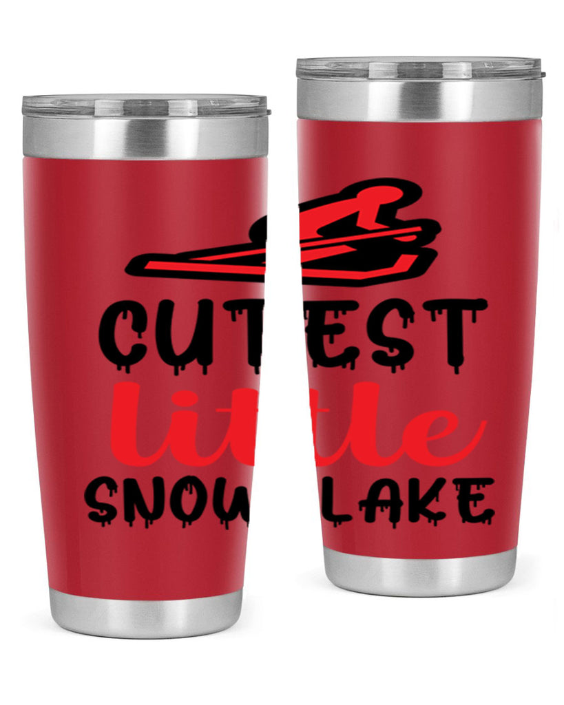 Cutest little snowflake 87#- winter- Tumbler