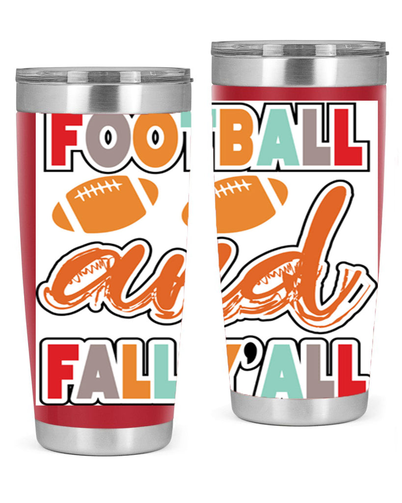 FootballandFallYall 186#- fall- Tumbler