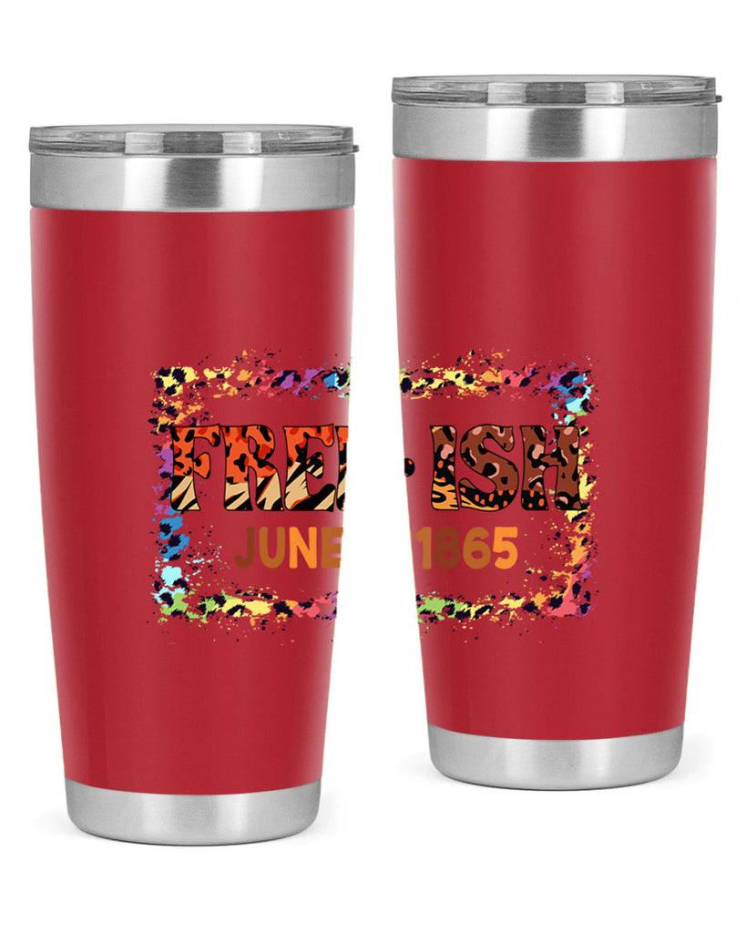 FreeIsh June 1865 Junteenth Png 32#- Juneteenth- tumbler