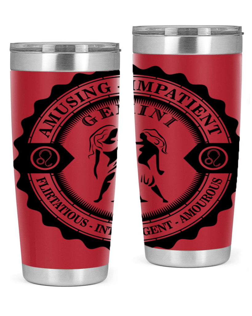 Gemini 11#- zodiac- Tumbler