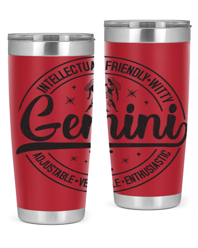 Gemini 225#- zodiac- Tumbler