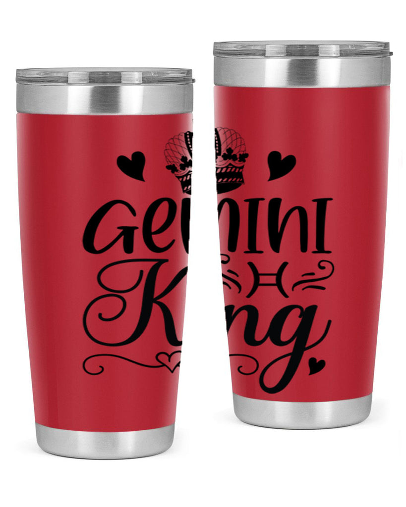 Gemini king 228#- zodiac- Tumbler