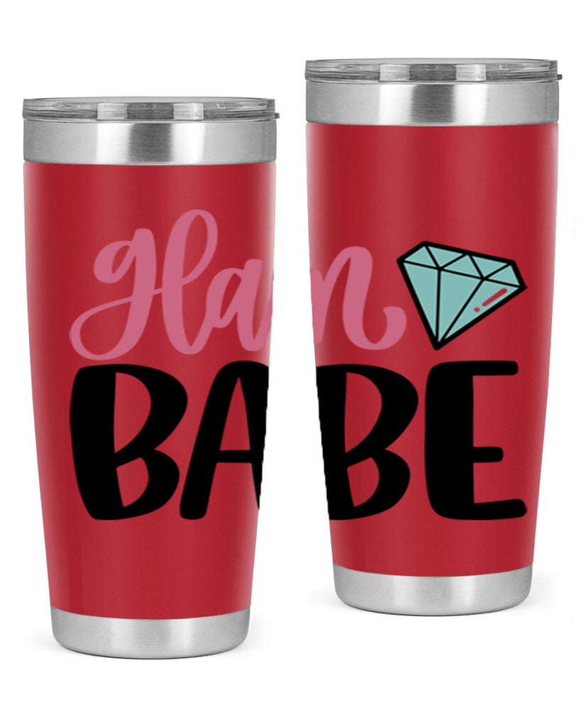 Glam Babe Style 98#- make up- Tumbler