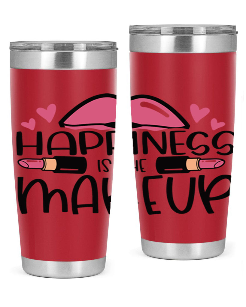 Hapiness Is The Makeup Style 95#- make up- Tumbler