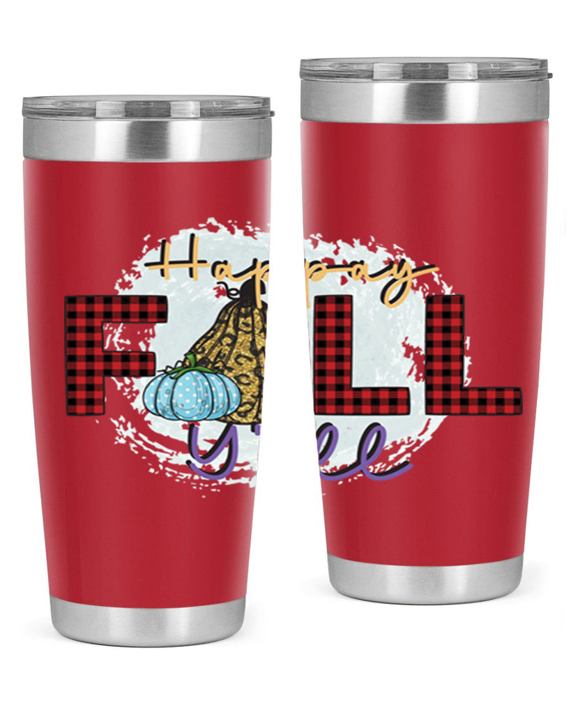 Happay Fall Y all 217#- fall- Tumbler