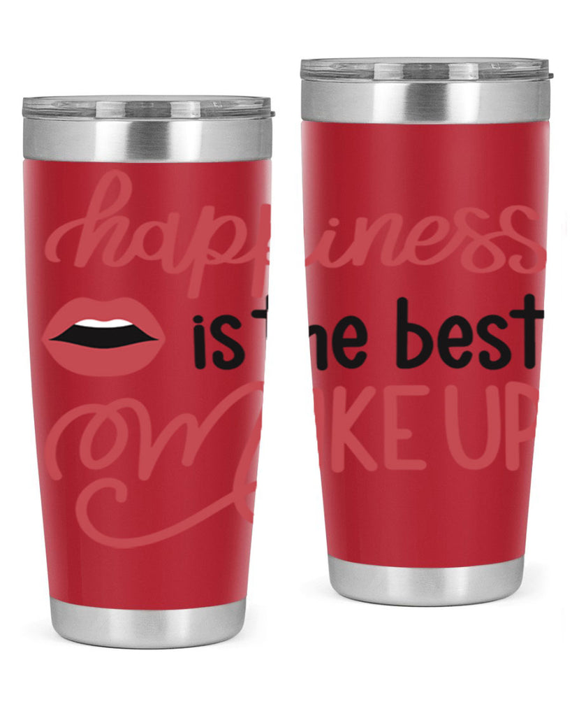 Happiness is the Best Makeup Style 94#- make up- Tumbler