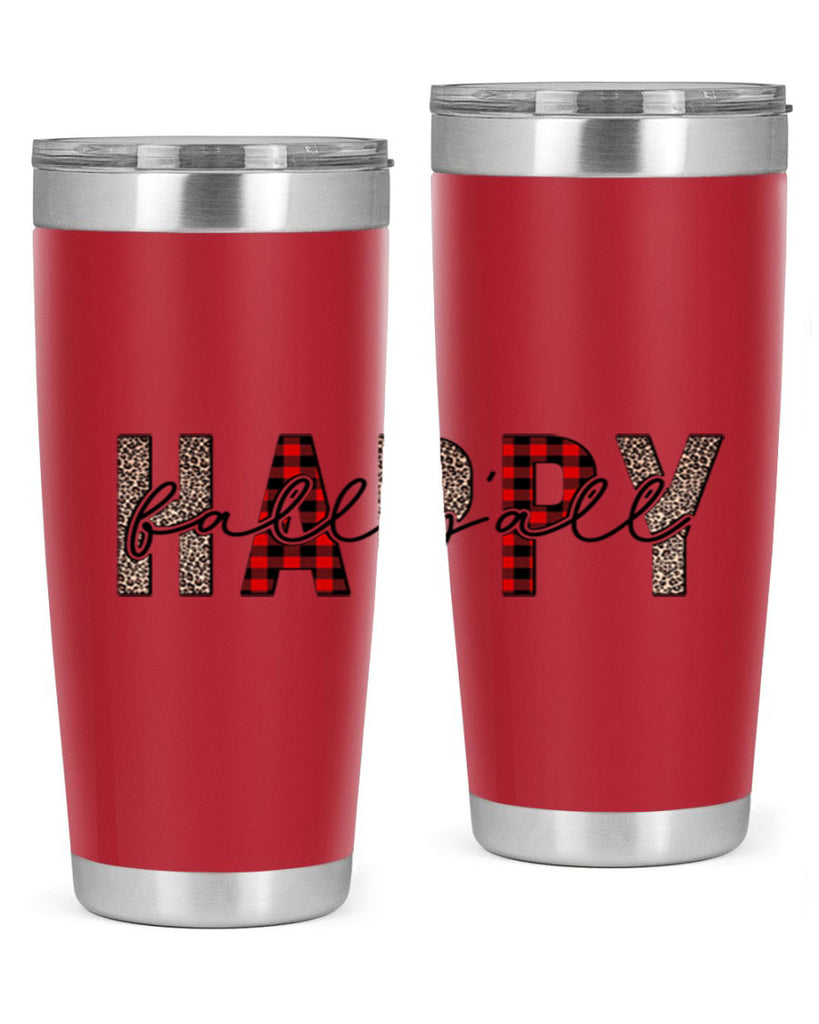Happy Fall Y all 228#- fall- Tumbler