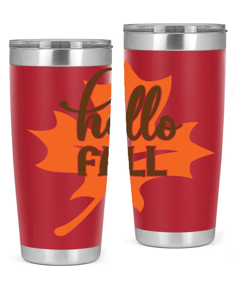 Hello Fall 273#- fall- Tumbler