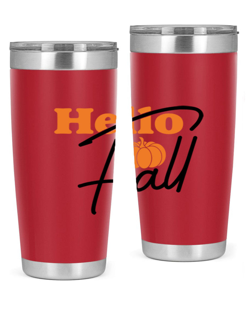 Hello Fall 279#- fall- Tumbler