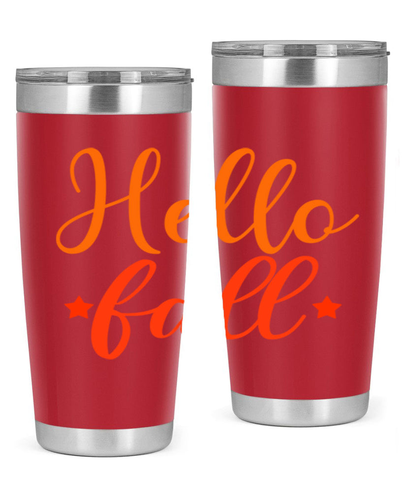 Hello Fall Design 278#- fall- Tumbler