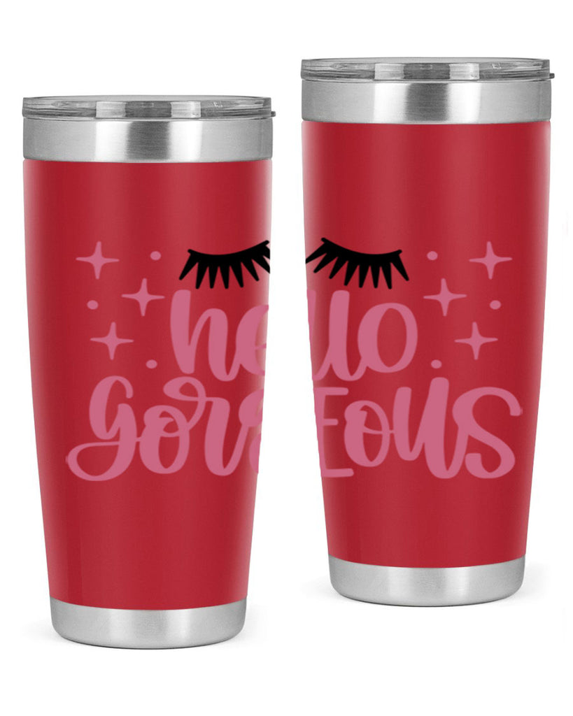 Hello Gorgeous Style 89#- make up- Tumbler