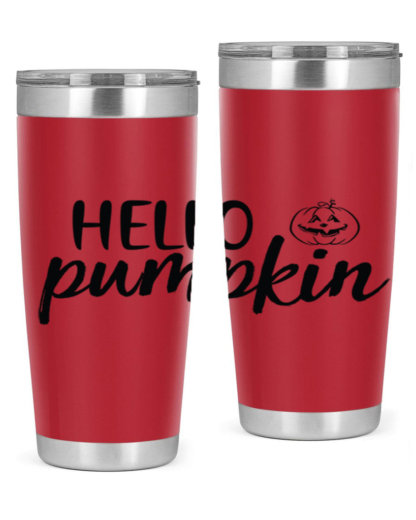 Hello Pumpkin 286#- fall- Tumbler