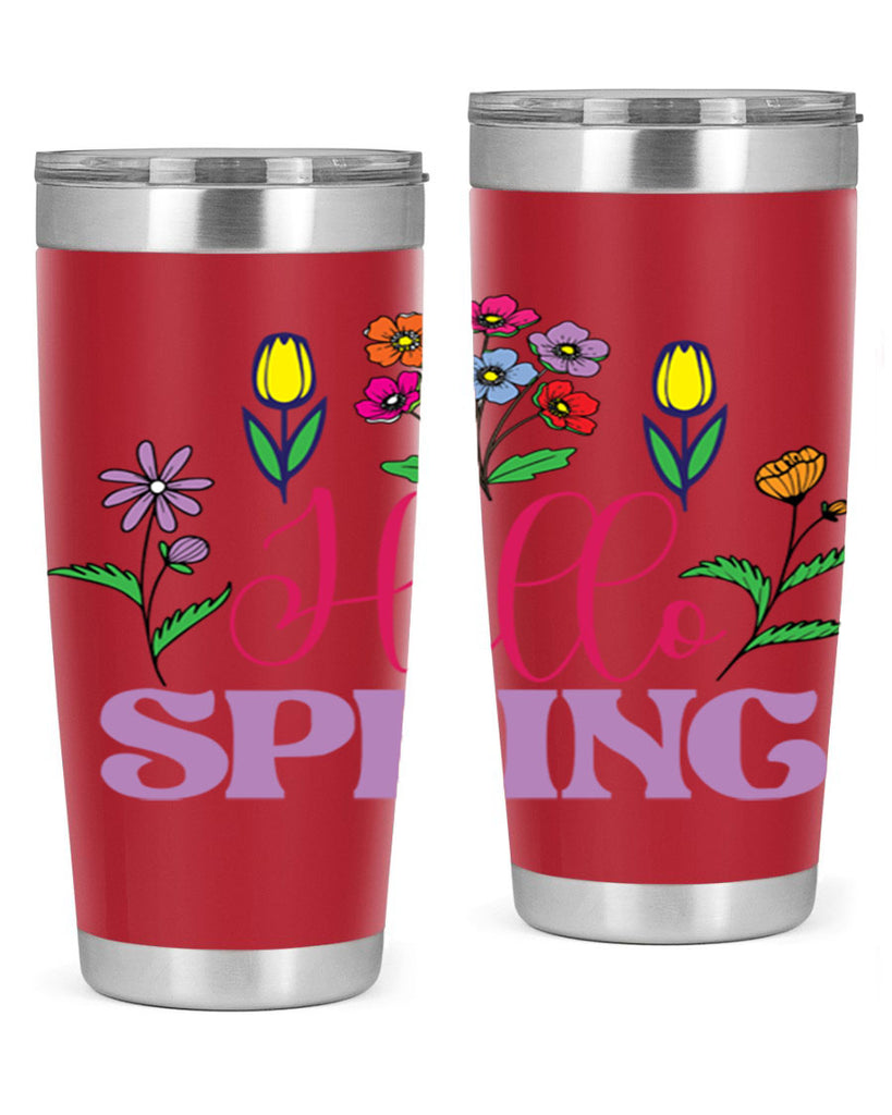 Hello Spring  233#- spring- Tumbler