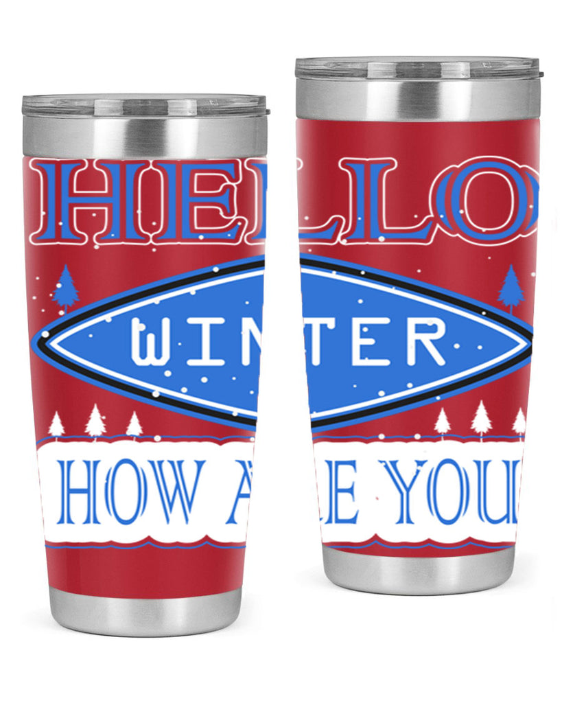 Hello Winter 165#- winter- Tumbler
