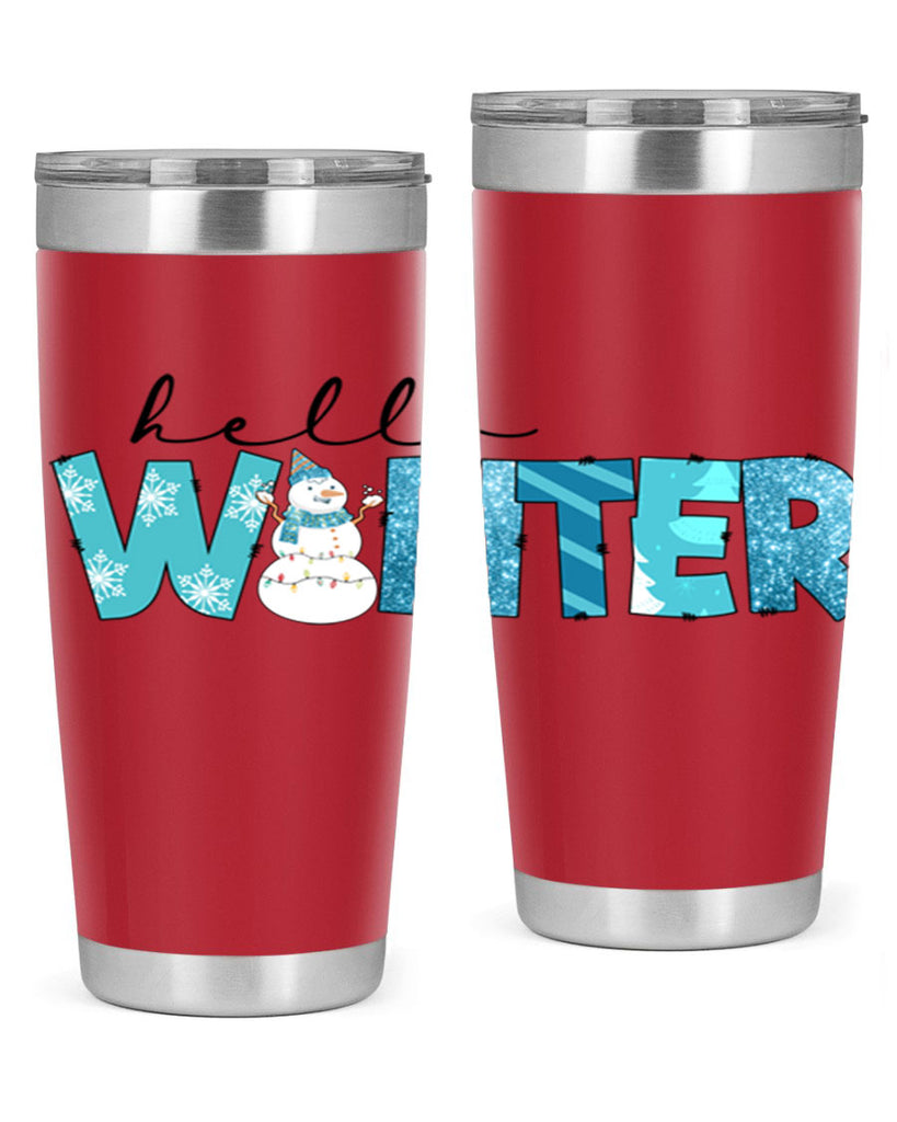 Hello Winter 188#- winter- Tumbler