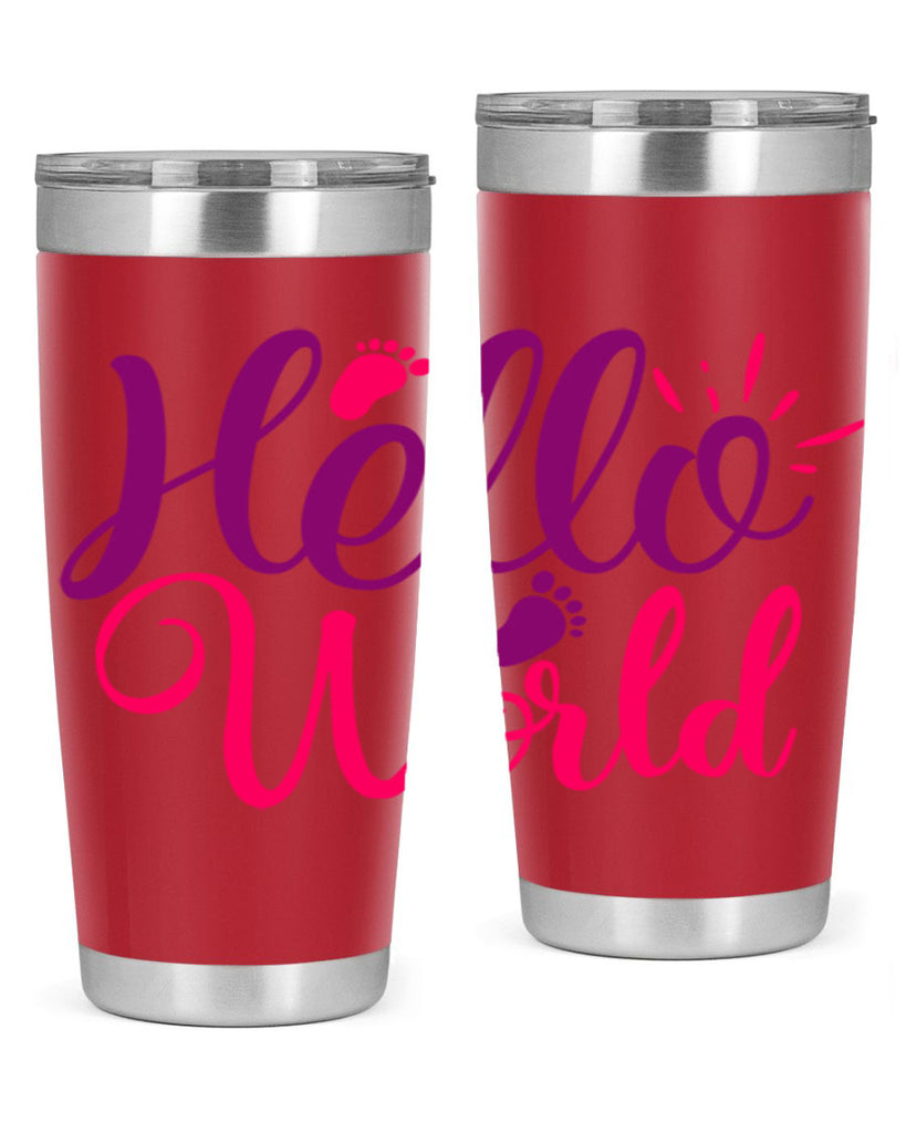 Hello World Style 260#- baby- tumbler