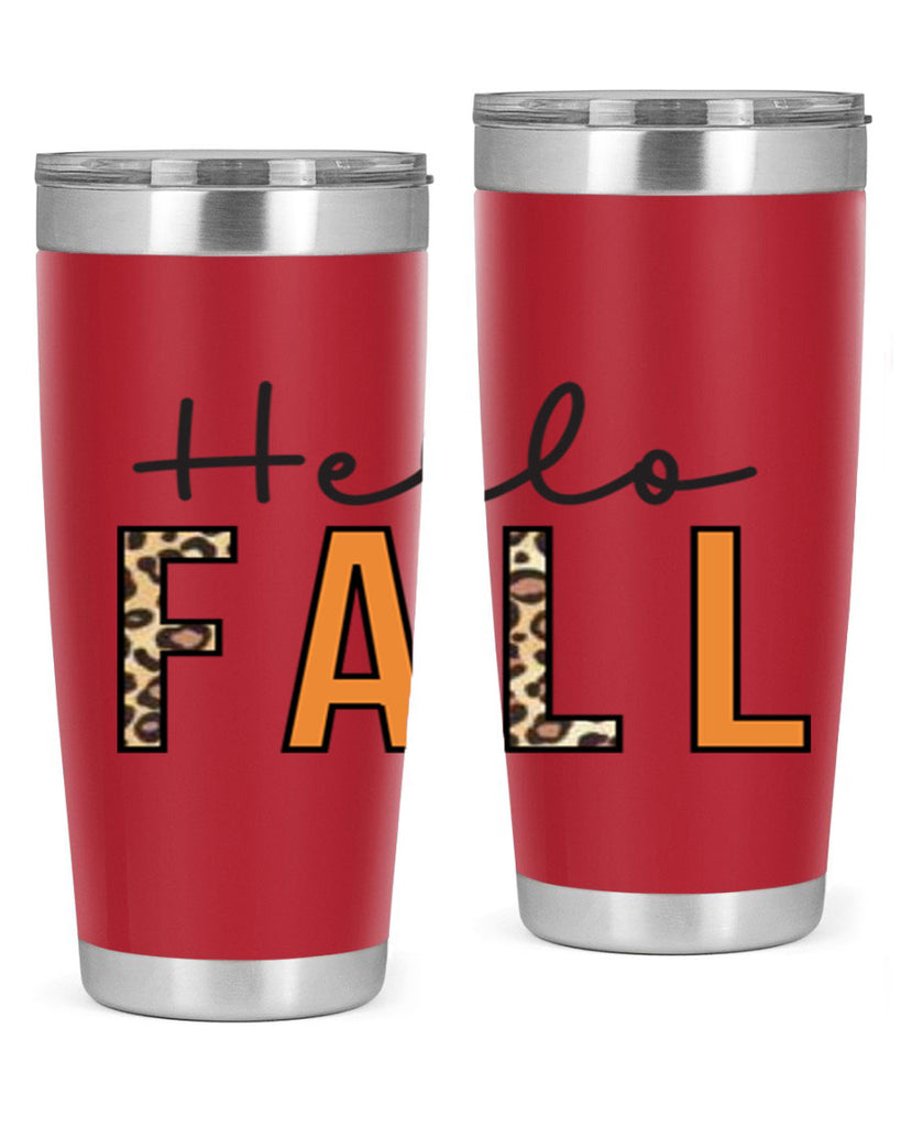 Hello fall 276#- fall- Tumbler