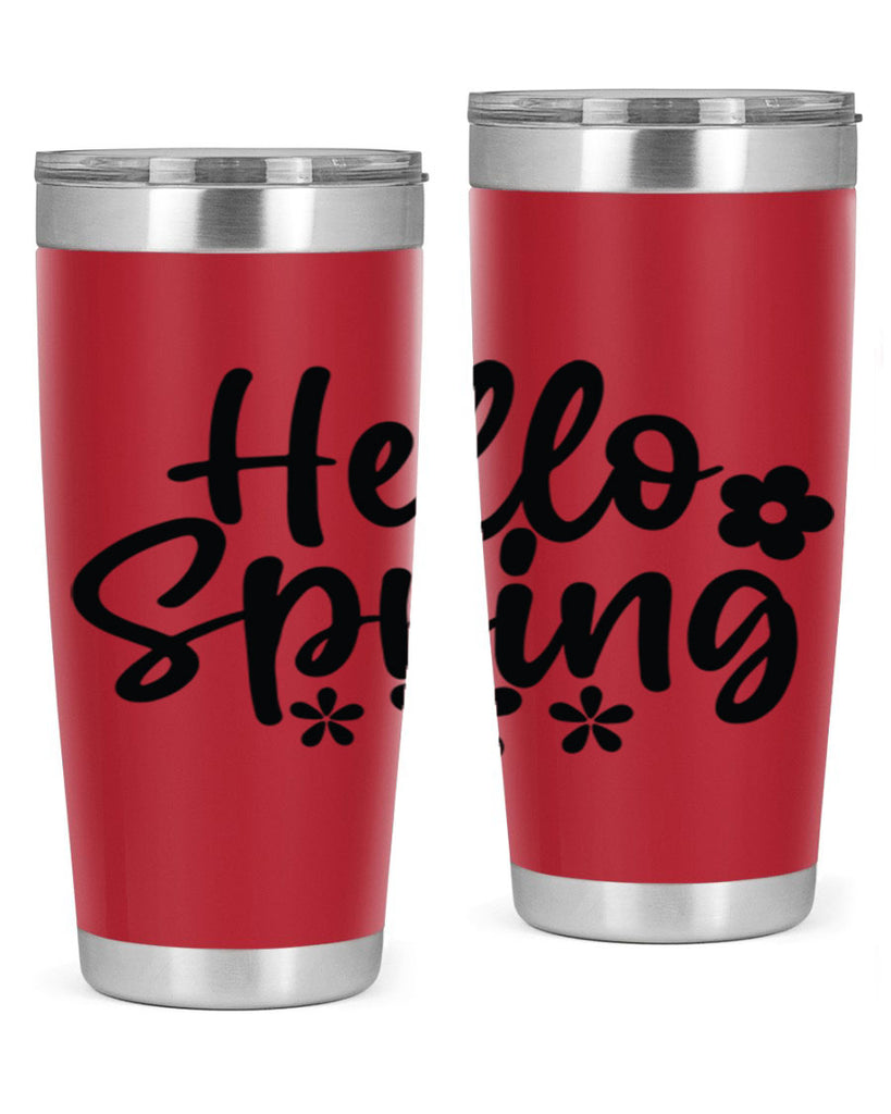 Hello spring  design 232#- spring- Tumbler