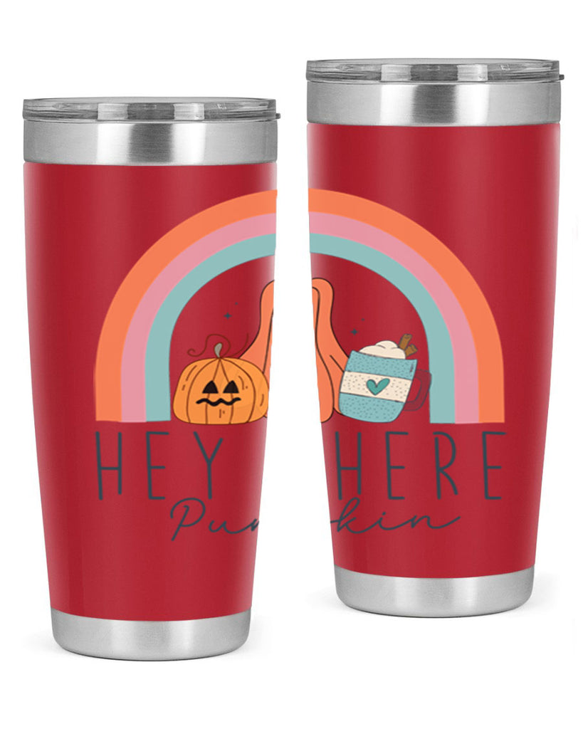 Hey There Pumpkin 309#- fall- Tumbler