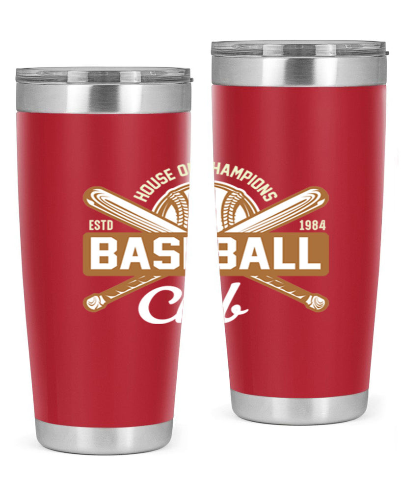 House 1178#- baseball- Tumbler