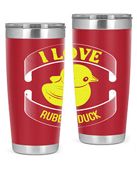 I Love Rubber duck Style 41#- duck- Tumbler